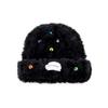 New Plush Hat for Women In Winter Korean Style  Versatile  Face Showing Small  Thickened  Warm Knitted Hat  Ear Protecting Woolen Hat