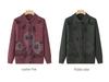 Lightweight Spring & Autumn Cardigan for Mature Women: Perfect for Mothers and Grandmothers in Their 70s and 80s, Loose Fit, Comfortable Knit Sweater