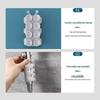 No-Drill Suction Cup Shower Head Holder with Movable Silicone Base