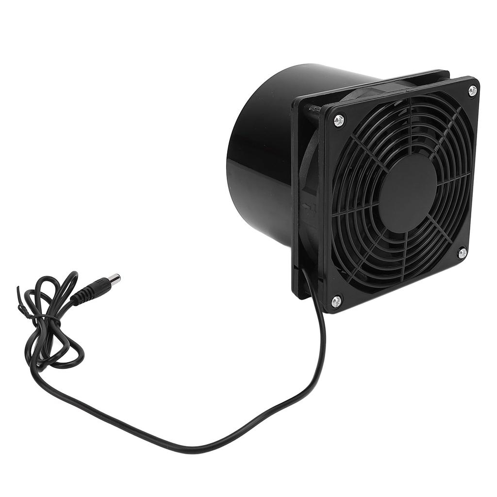 Solar Powered Flange Exhaust Fan 5W Duct Solar Fan 5V Solar Panel Ventilation Fan for Greenhouse Chicken Coop Shed IP65