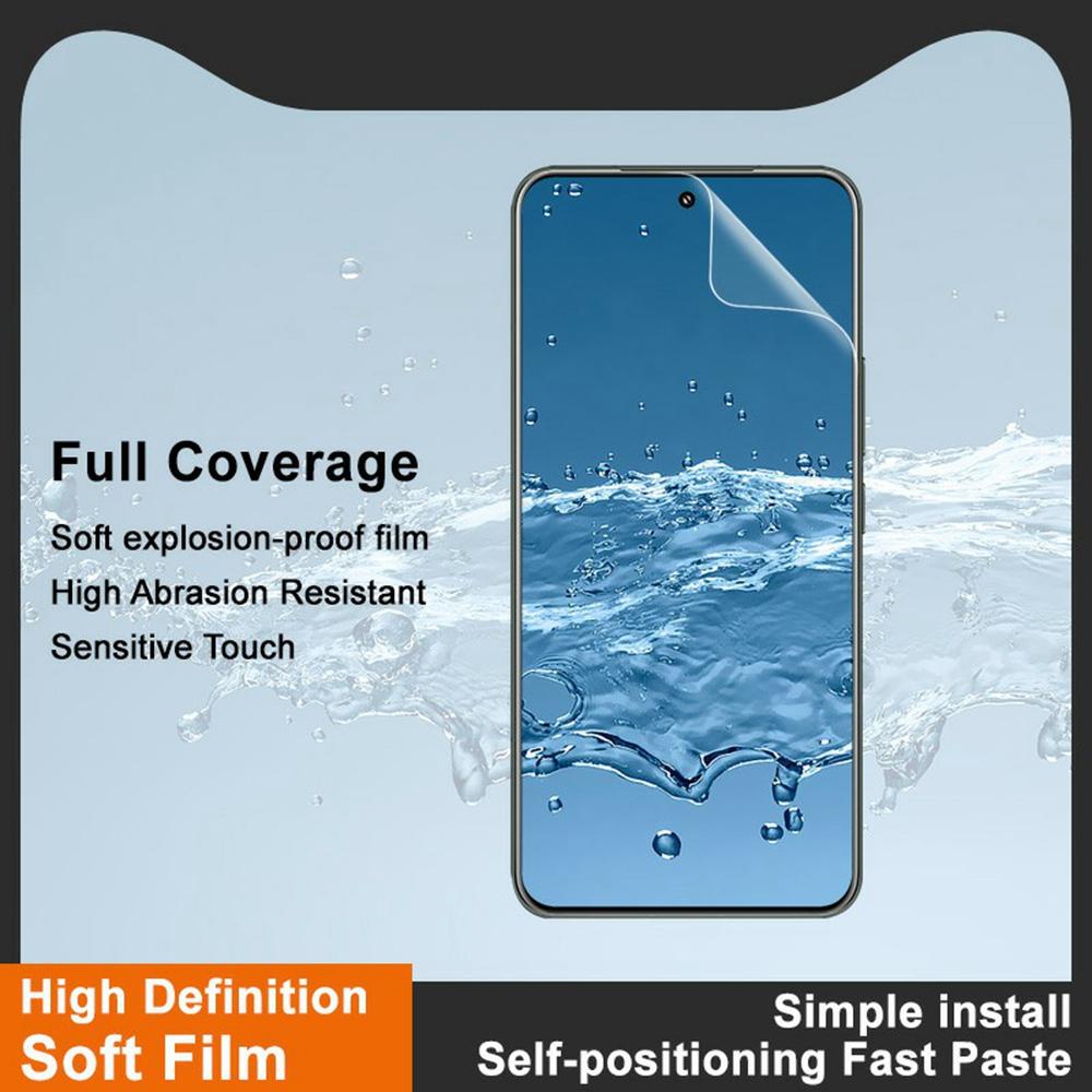 IMAK Hydrogel Film 4th Gen for Xiaomi 15 Pro Full Screen Protector Ultra Clear Soft TPU Film