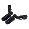 HUILI-JPHOME Short 32mm 1.25'' Universal Up Highway Foot Pegs Foot Pedals Footrest Honda Kawasaki