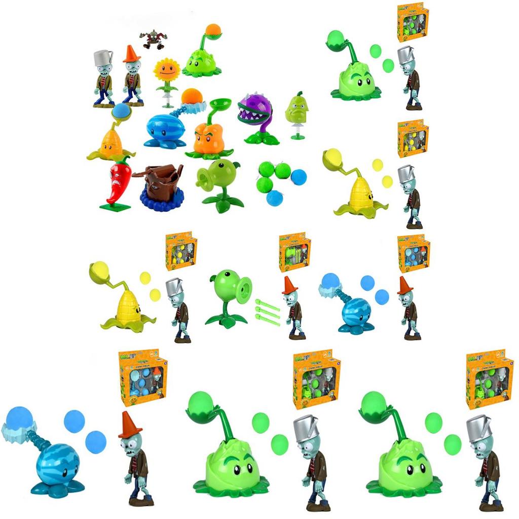 Engaging Plants Vs Zombies Toy Set Featuring Colorful Mini Action Figures For Kids