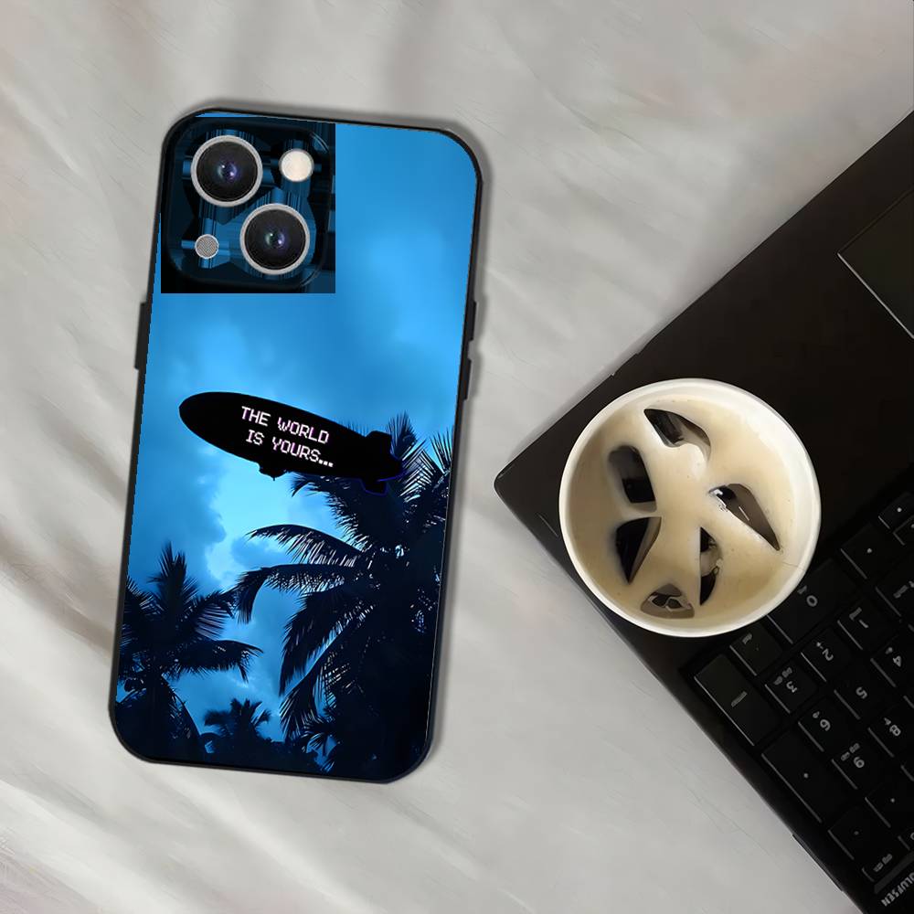 

S-Scarfaces Tony M-Montana Phone Case For iPhone 16,15,14,13,12,11,Pro,XS,Max,XR,Plus,E,SE4,Mini Black Soft Cover iPhone16se4