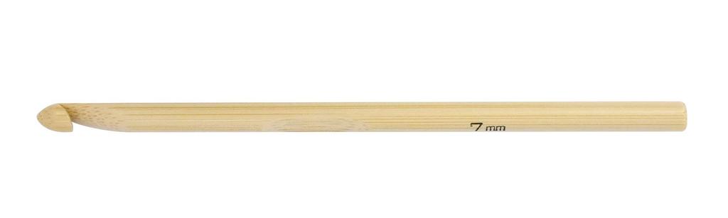 Hamanaka Amiami Bamboo Crochet Hook, 15cm Long, 7mm, H250-410-7