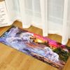 Unicorn Carpet Long Floor Mat Love Theme Doormat