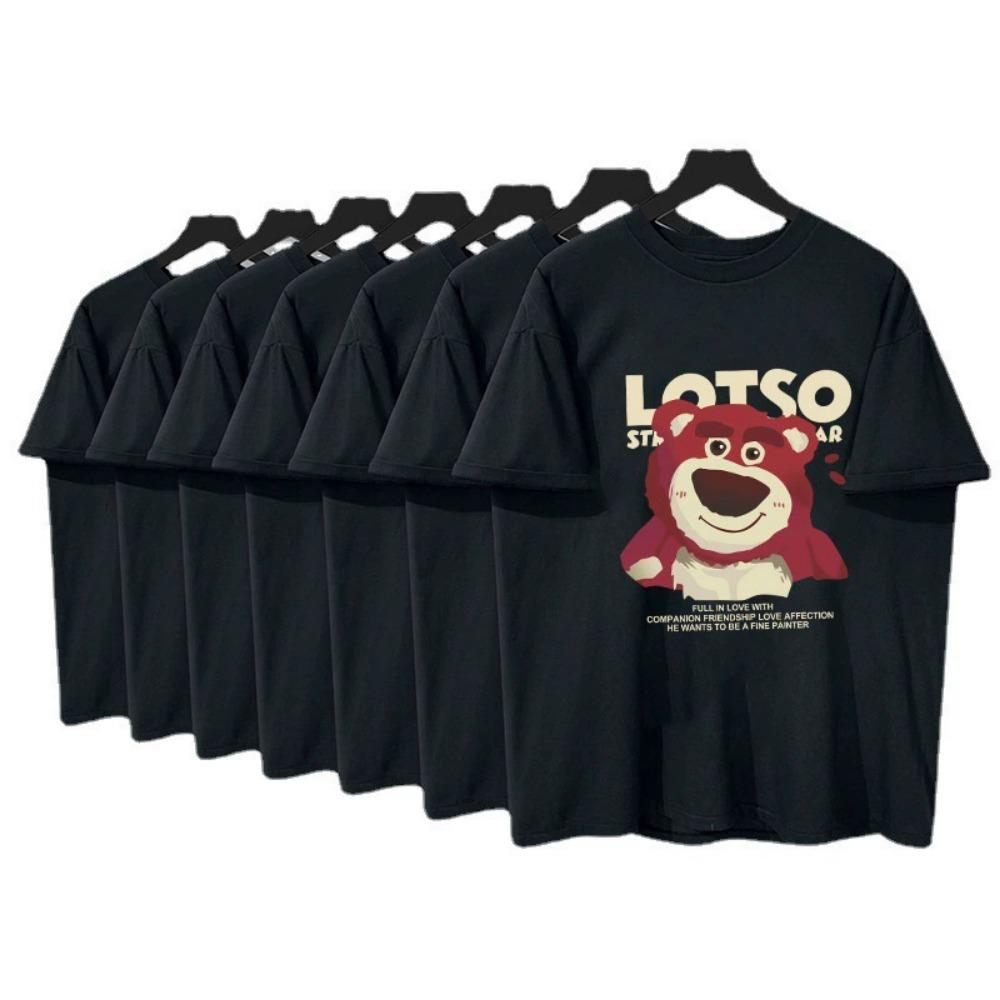 Women's Cotton Short-Sleeved T-shirt Summer Women's Loose White Short-Sleeved Shirt