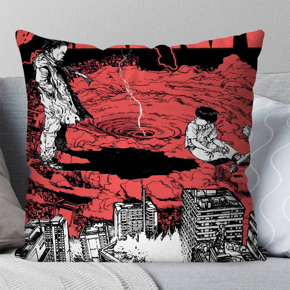 Akira Anime Pillow Case Square Pillow Bedroom Sofa Leisure Comfort Cushion Car Living Room Home Decoration