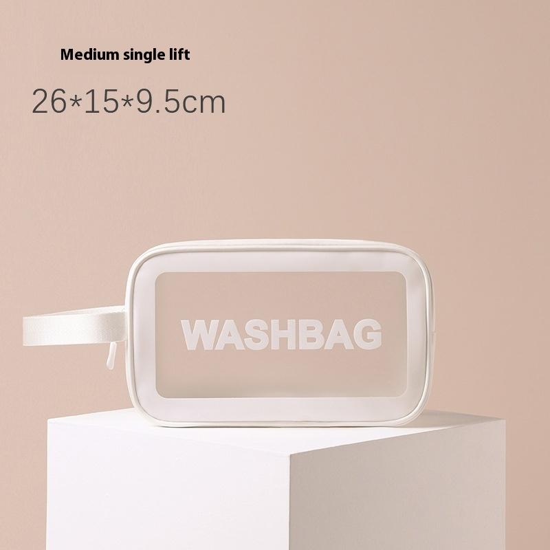 

Водонепроницаемая большая вместительная косметичка для путешествий, переносная косметичка для хранения, многофункциональная утолщенная косметичка из ПВХ