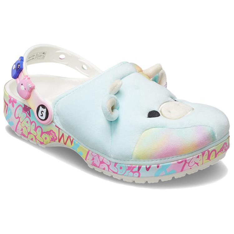 Squishmallows x Crocs Classic Clog Caedia The Cow Kids Sneakers Blue Light-Blue Multi-Color 210852-90H