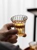 Handmade Japanese  Tea Cup for Drinking Tea Heat Resistant Glass Small Tea Cup Personal Dedied Owner Cup