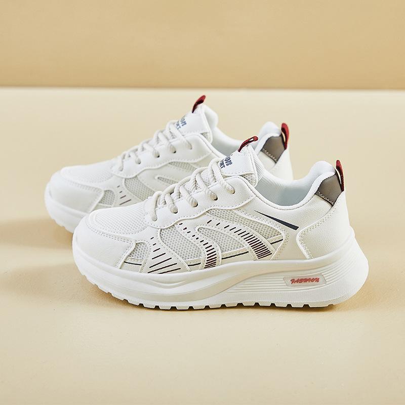 

инс корейская версия сетчатых папиных кроссовок для женщин 2025 весна новинка дышащие женские студенческие спортивные увеличивающие рост повседневные кроссовки 35