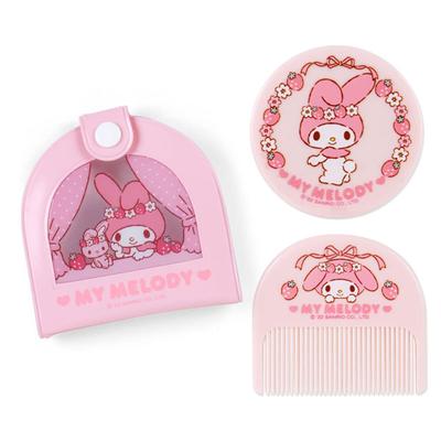 Sanrio Sanrio Spiegelkamm mit Vinylhülle My Melody My Melody My Melody Modische Waren Charakter xx cm 795704 SANRIO (SANRIO) ~Sanrio für immer~ 8,5