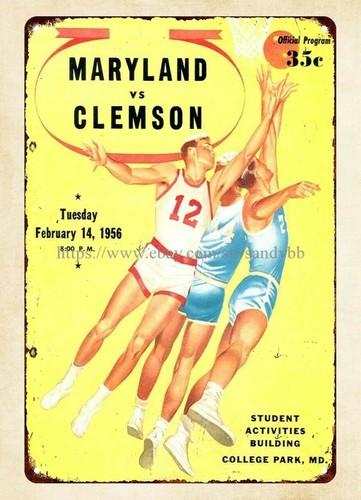 Basketball Program metal tin sign man cave wall decorAluminum 20x30cm(7.8x11.8inch)