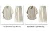 Men's Summer Ice Silk Lyocell Casual Polo Set - Loose, Sweat-Absorbent, Short Sleeve Sportswear Two-Piece.