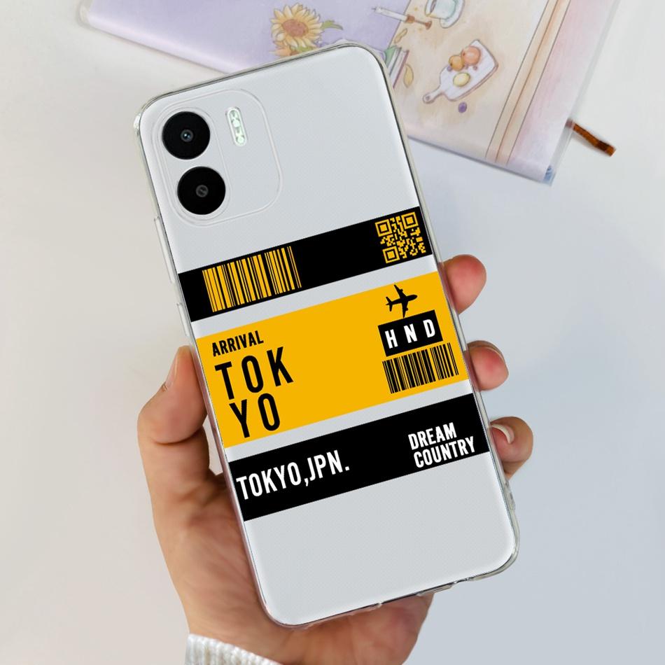 For Xiaomi Redmi A1 A1+ 2022 Cute Painted Phone Case For Redmi A1 Plus RedmiA1 A 1 A1+ Soft Silicone TPU Cases