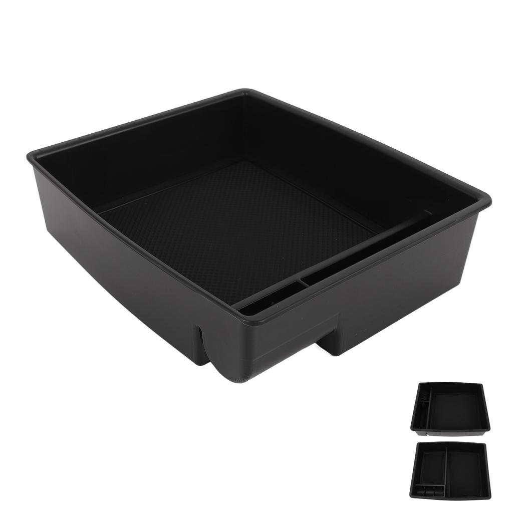 Mittelkonsolen-Konsolen-Organizer-Tablett, Partitionsdesign, stilvoller Look, Armlehnen-Aufbewahrungsbox, Tablett mit einem