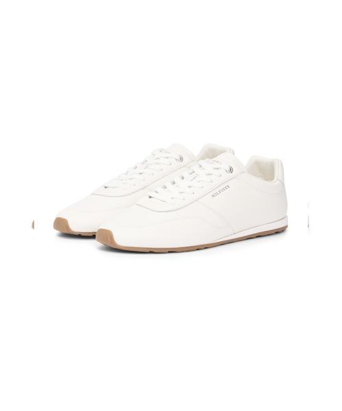 Tommy Hilfiger Maxer Leather R-Ropile Runner - White (T52G0Ars130Mt1Ybl)