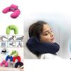 Luxurious Inflatable Travel Pillow Set With Eye Mask And Earplugs For Airplane Comfort