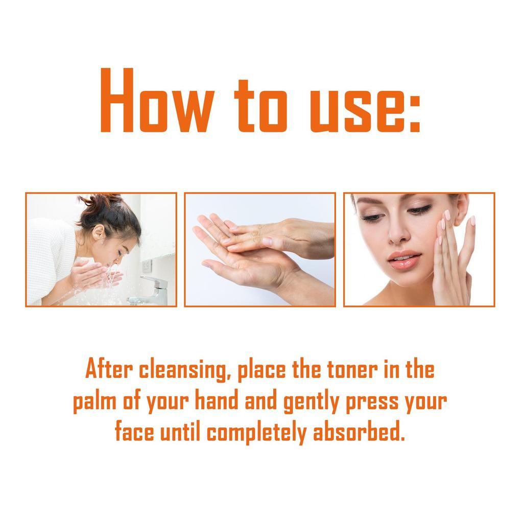 West&Month Anti-Dark Turmeric Toner ,Deeply Hydrates and Moisturizes, Brightens and Firms Facial Skin, Suitable for Face 100ml