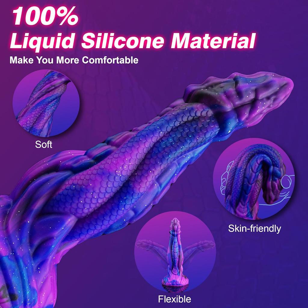 Mixed Color Irregular Dragon Scale Anal Plug Soft For Men And Women  Expanding Vagina And Anus SM Masturbator  Harem Irregular Silicone Dildo