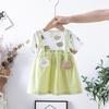 Toddler Girl Dresses Casual Short-sleeve Straps Cute Floral Sundress Summer