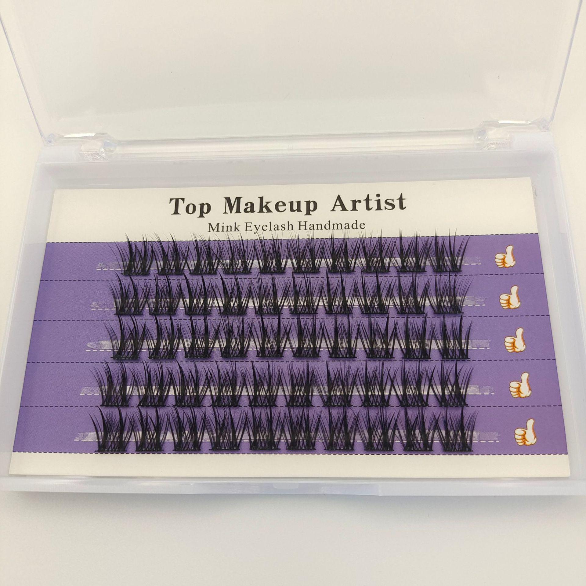 

F004 Natural Style Segmented False Eyelashes 14 mm