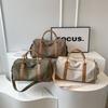 Duffle Bag for Travel, Canvas Travel Duffel Bags Overnight Weekend Gym Carry On Luggage Bag for Men & Women Multi Pocket