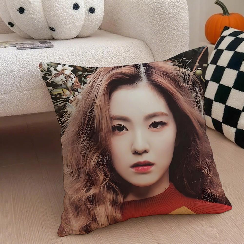 singer elegant IIrene BBae Joohyun Cushion Cover Throw Pillow Cover Hidden Button Durable Polyester Chair Cushion