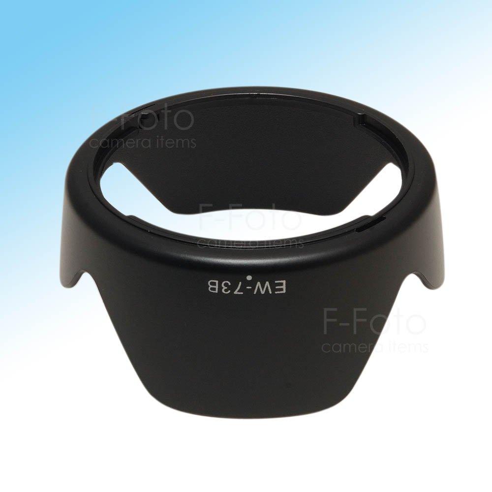 Compatible Hood with IS STM EW73B F-Foto EW-73B (Compatible EF-S18-135mm F3.5-5.6 Lenses, etc.)