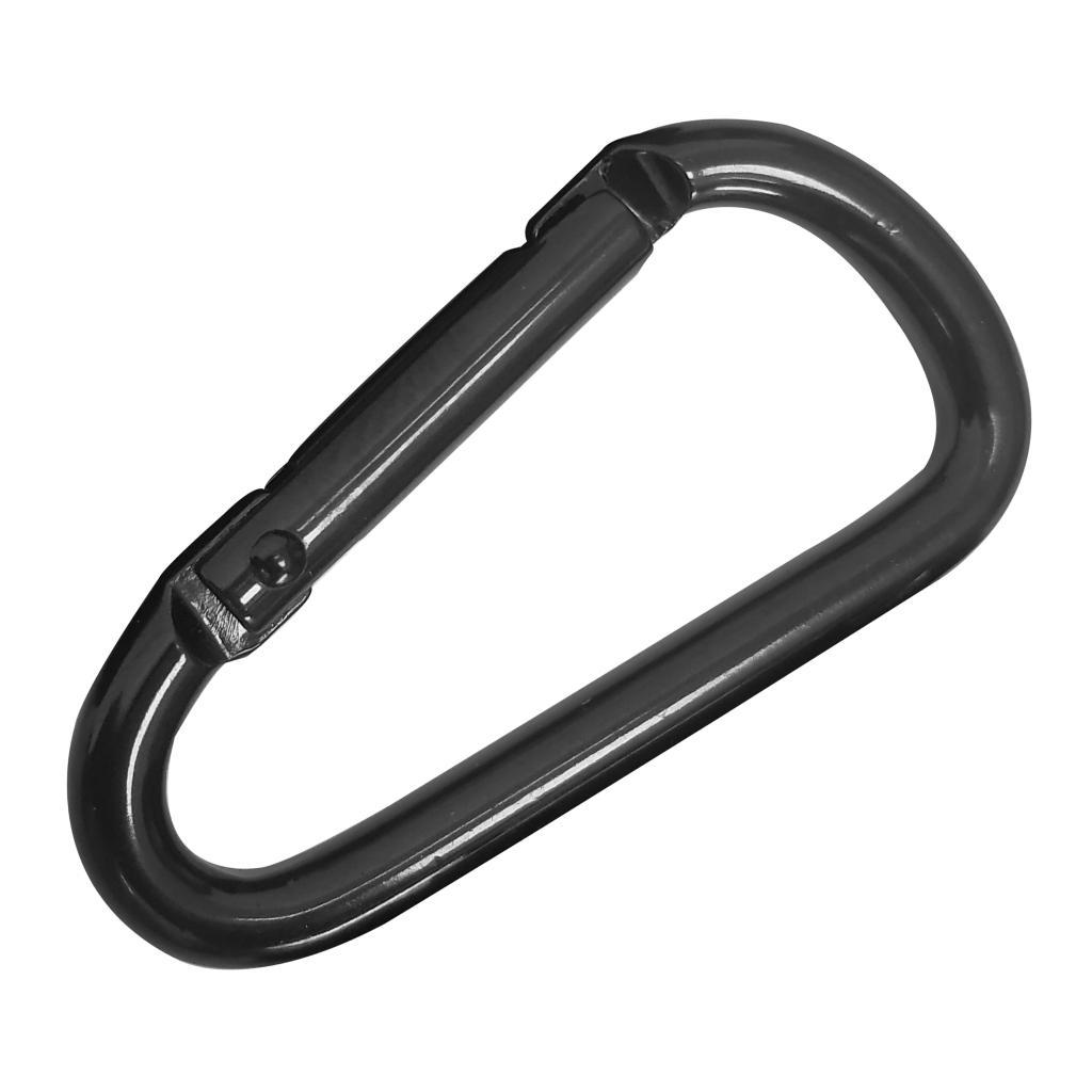 Buy Small Spring Clip Snap Clasp Hook Keyring Karabiner D Shaped at
