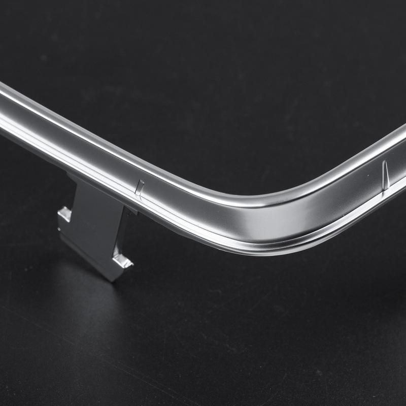 AA92-Car Cup Holder Frame Trim Sticker For Mercedes Benz C Class W205 GLC Class W253 2015-2018 Car Interior Styling Accessories