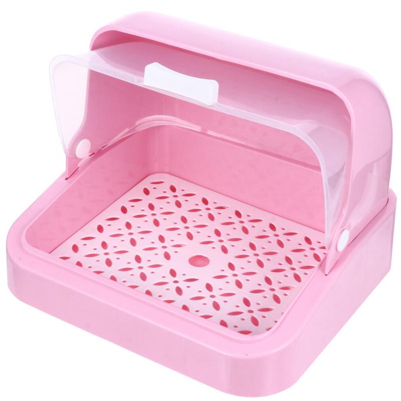 1 Stück Besteckaufbewahrungsbox Rosa PP Feuchtigkeitsgeschützt Für Produkte