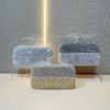 Elegant Rhinestone Tassel Clutch for Weddings & Parties