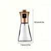 Oil Sprayer For Cooking Stainless Steel Oil Spray Bottle Pressurized Spray Glass Oil Spray Barbecue Restaurant Oil Spray Bottle