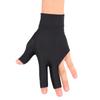 Three Finger Glove Snooker Billiard Shooter Cue Pool Gloves Left Hand Open Three Finger Spandex Glove Snooker Pool Glove