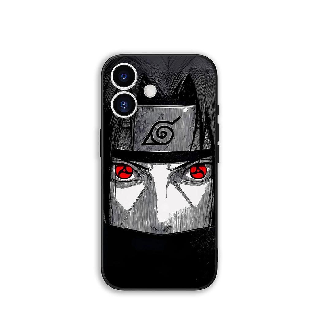for Motorola Moto G54 G05 G24 G45 G55 G75 G85 G15 G57 G86 Power Edge 50 30 Ultra Fusion neo Pro Case Narutos Sasuke Uchiha Anime