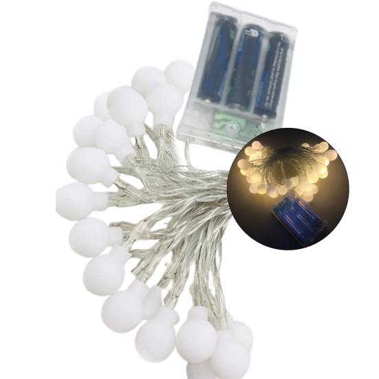 

Шарики гирлянды Высокая яркость Декоративные Многоцелевые Светодиодные гирлянды