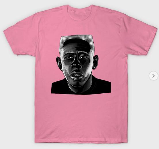 Tyler the Creator IGOR Короткий рукав Мужская Женская Унисекс S-3XL Розовая Фан-арт Унисекс Футболка S