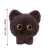 Siamese Cat Stuffed Doll Stuffed Animals Black Cat Plush Boy Girl Cat Plush Toy  Holiday Gift