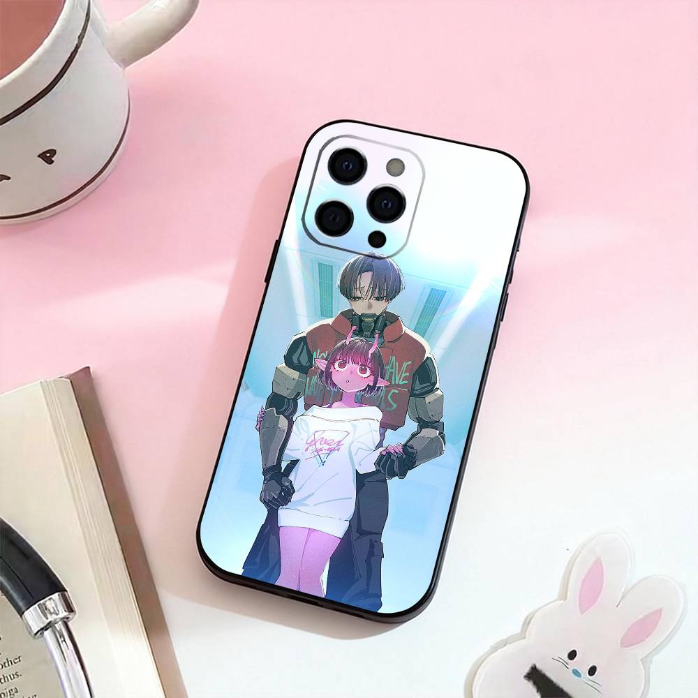 Anime M-Milky Subway  Phone Case For iPhone 17,16,15,14,13,12,11 Plus,Pro Max,Soft Silicone Black Cover