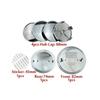 For BMW M 7Pcs Front Rear Trunk Emblem Badge BMW Exterior Fit E90 F30 F35 F52 G60 G28 F32 F33 Car Accessory