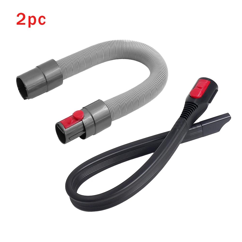 Extension Hose Flexible Crevice Tool For Dyson V7 V8 V10 V11 V12 V15 Flat Suction Nozzle Head Vacuum Cleaner Accessories