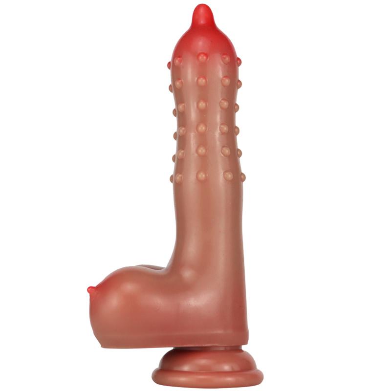 Lightning Rod Super Simulation Makeup Penis Female Penis Masturbation Device Adult Sex Toys