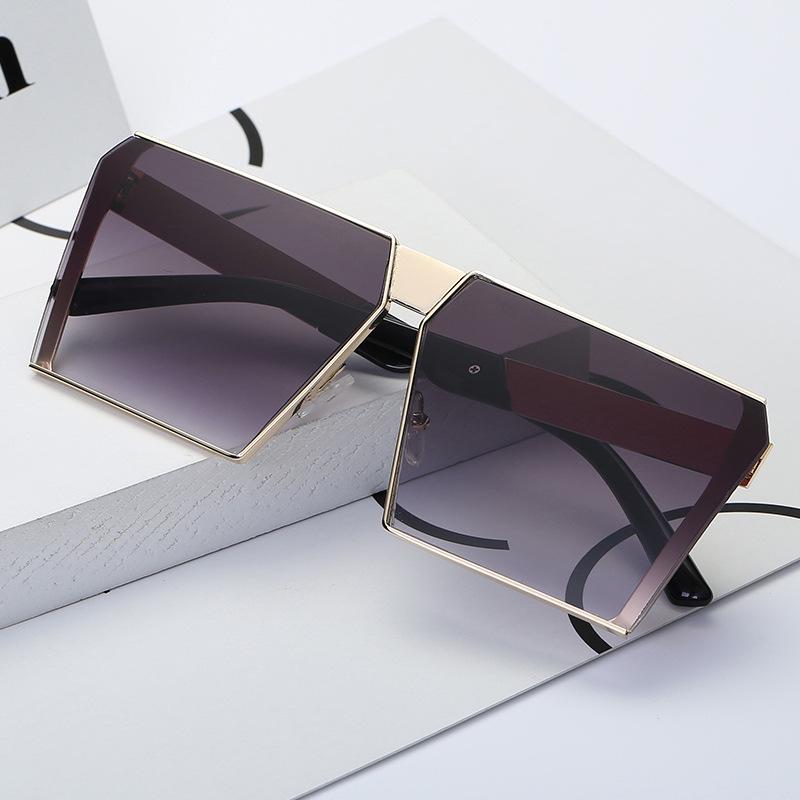 Women's Sunglasses Fashion Square Ocean Sunglasses Street Shoot Sunglasses