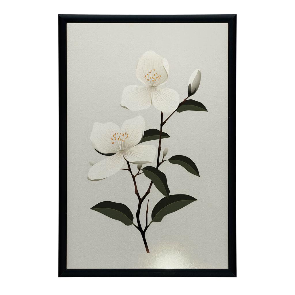 Jasmine Branch Jasmine Branch, 30X40 Cm, Frameless, 230 Gsm Matte Paper