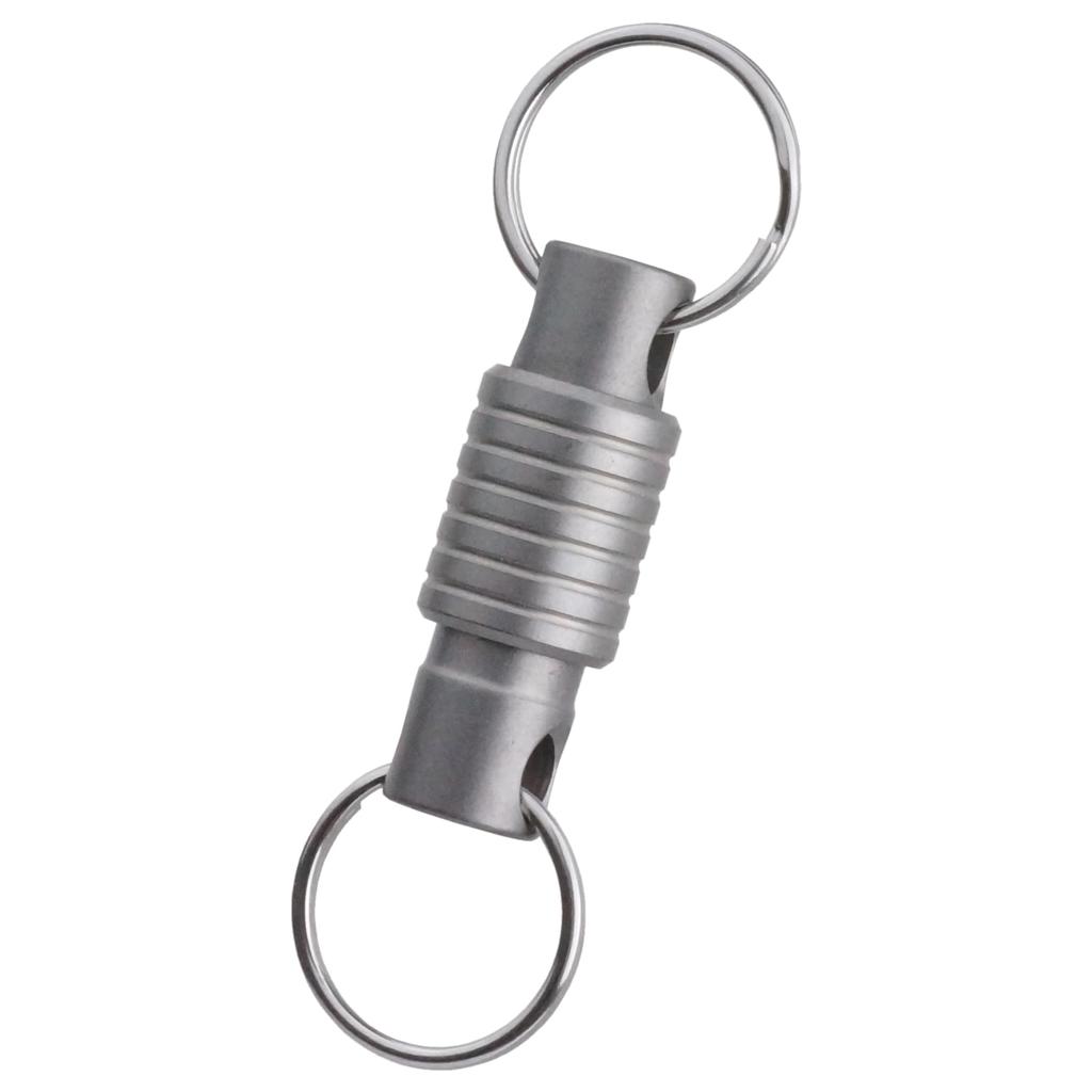 Detachable Titanium Alloy Key and Easy to Perfect for Outdoor Activities [KOYOKOMA] Ring, Lightweight, Compact, Portable, Carry,