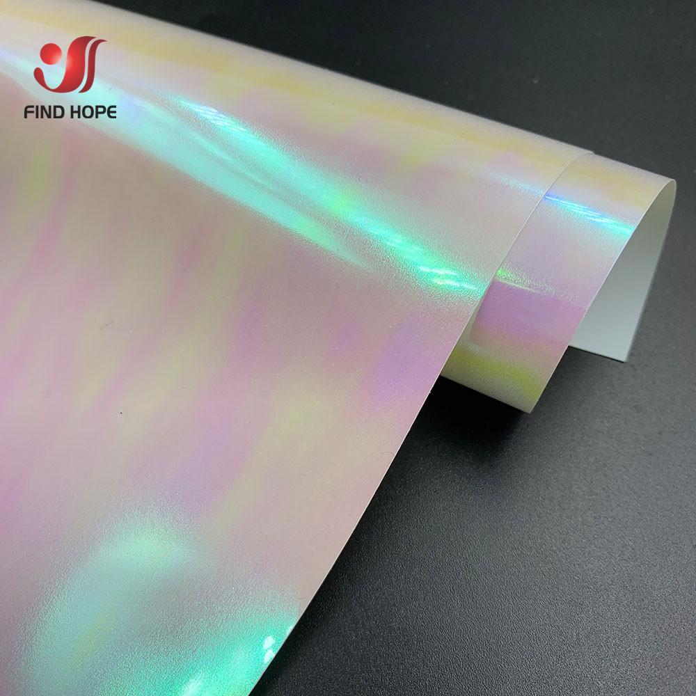 

Holographic Iridescent Heat Transfer Vinyl Iron-on HTV Printing Clothing for cut DIY Christmas Decor 30*25cm/50cm 30cm x 25cm розовый
