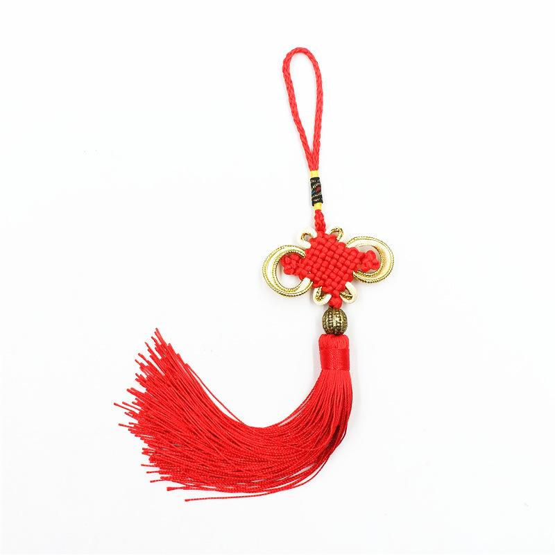 Chinese Knot Pendant With Tassel Phnom Penh 8 Plates Of Rich Yiwu Mini Knot Small Beads To Go Abroad Gifts