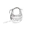 Woven Bird'S Nest Bag Women'S Niche Personality High-End Handbag Exquisite Versatile Shoulder Messenger Bag